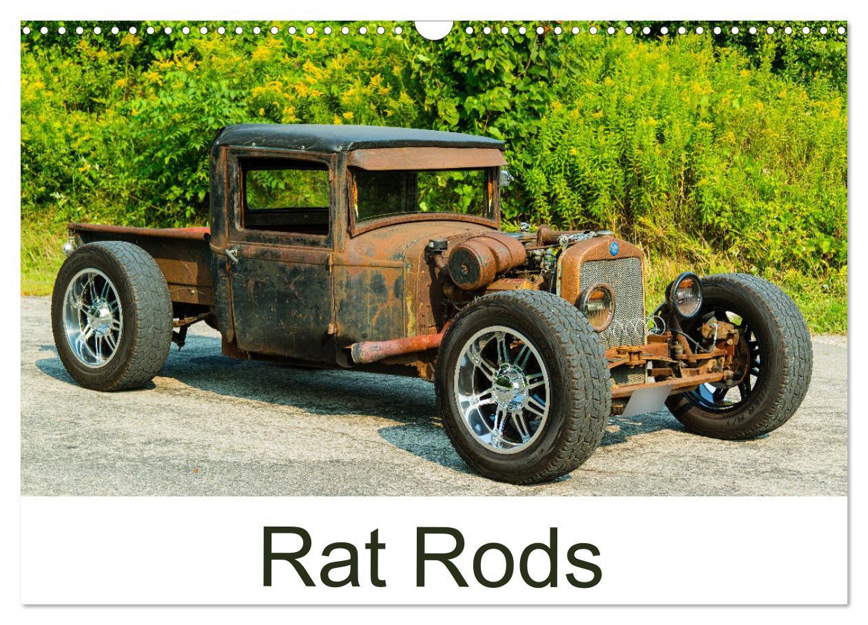 Rat Rods (Wall Calendar 2024 DIN A3 landscape) CALVENDO 12 Month Wall Calendar