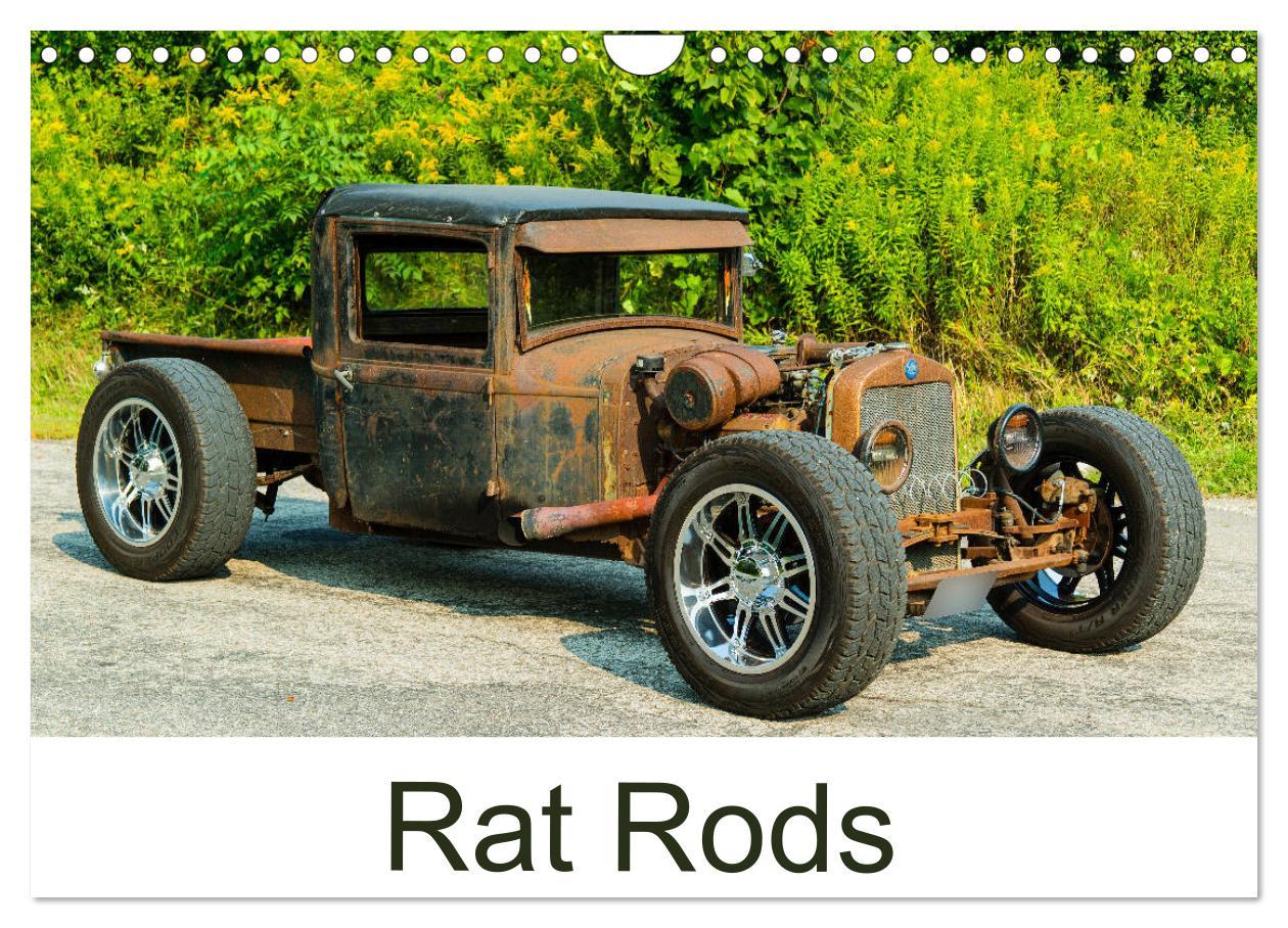 Rat Rods (Wall Calendar 2024 DIN A4 landscape) CALVENDO 12 Month Wall Calendar