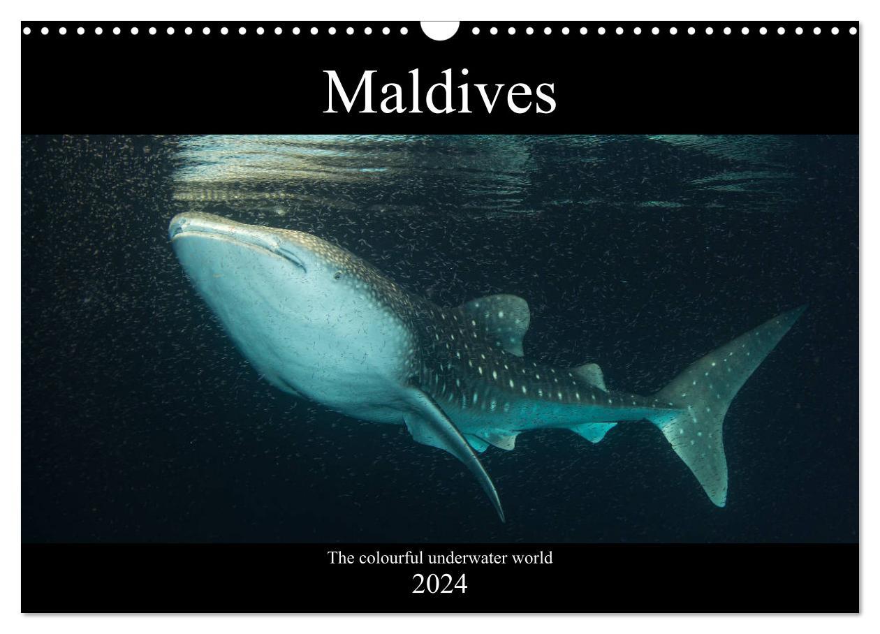 Maldives (Wall Calendar 2024 DIN A3 landscape) CALVENDO 12 Month Wall Calendar