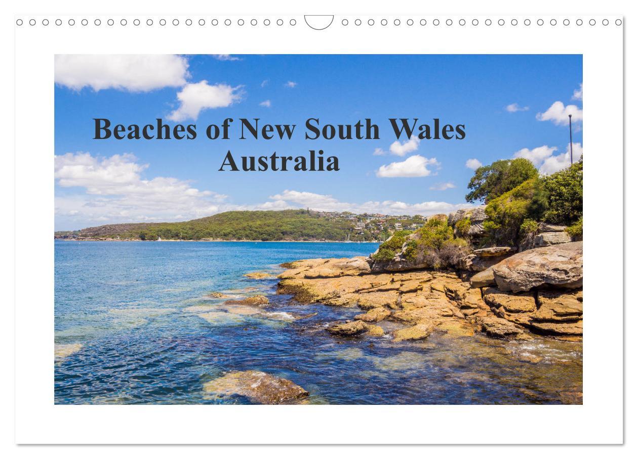 Beaches of New South Wales Australia (Wall Calendar 2024 DIN A3 landscape) CALVENDO 12 Month Wall Calendar