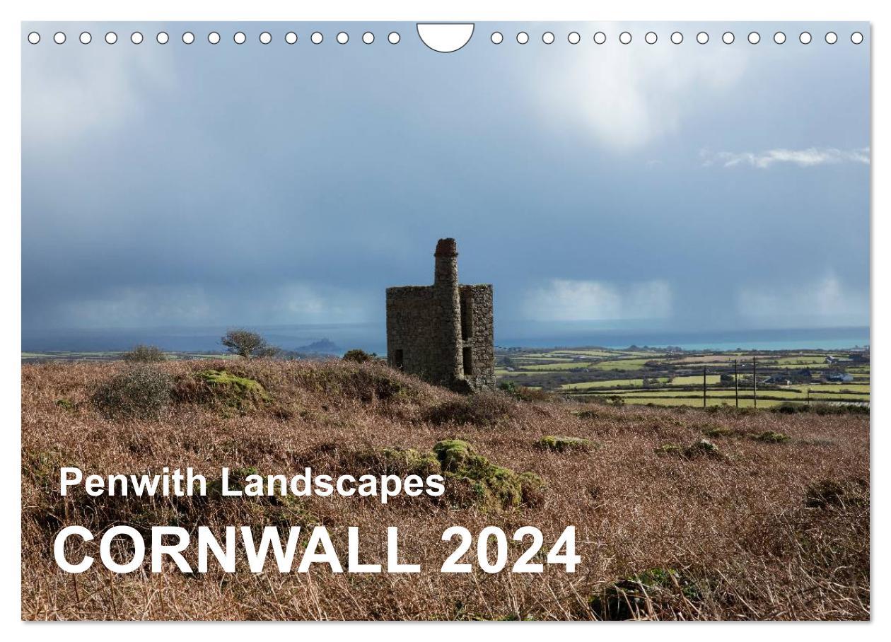 Penwith Landscapes Cornwall 2024 (Wall Calendar 2024 DIN A4 landscape) CALVENDO 12 Month Wall Calendar