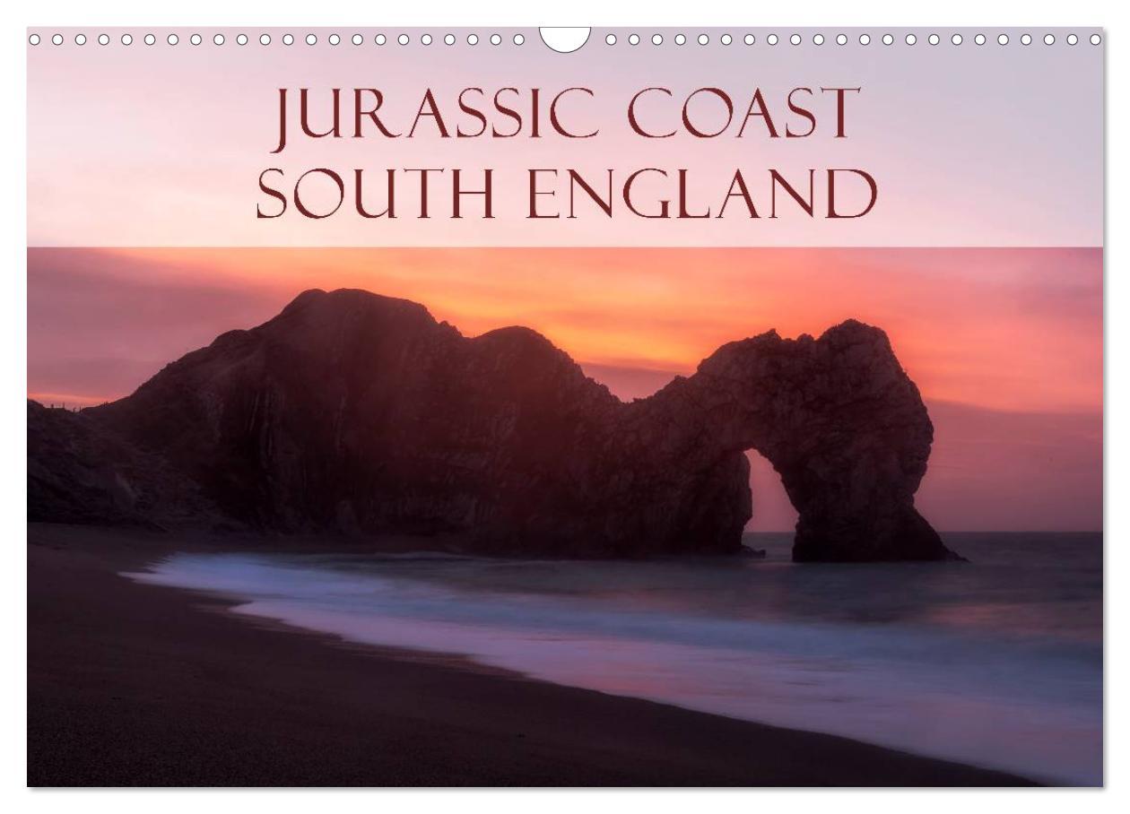 Jurassic Coast South England (Wall Calendar 2024 DIN A3 landscape) CALVENDO 12 Month Wall Calendar