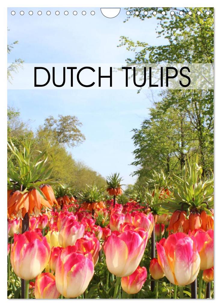 Dutch Tulips (Wall Calendar 2024 DIN A4 portrait) CALVENDO 12 Month Wall Calendar