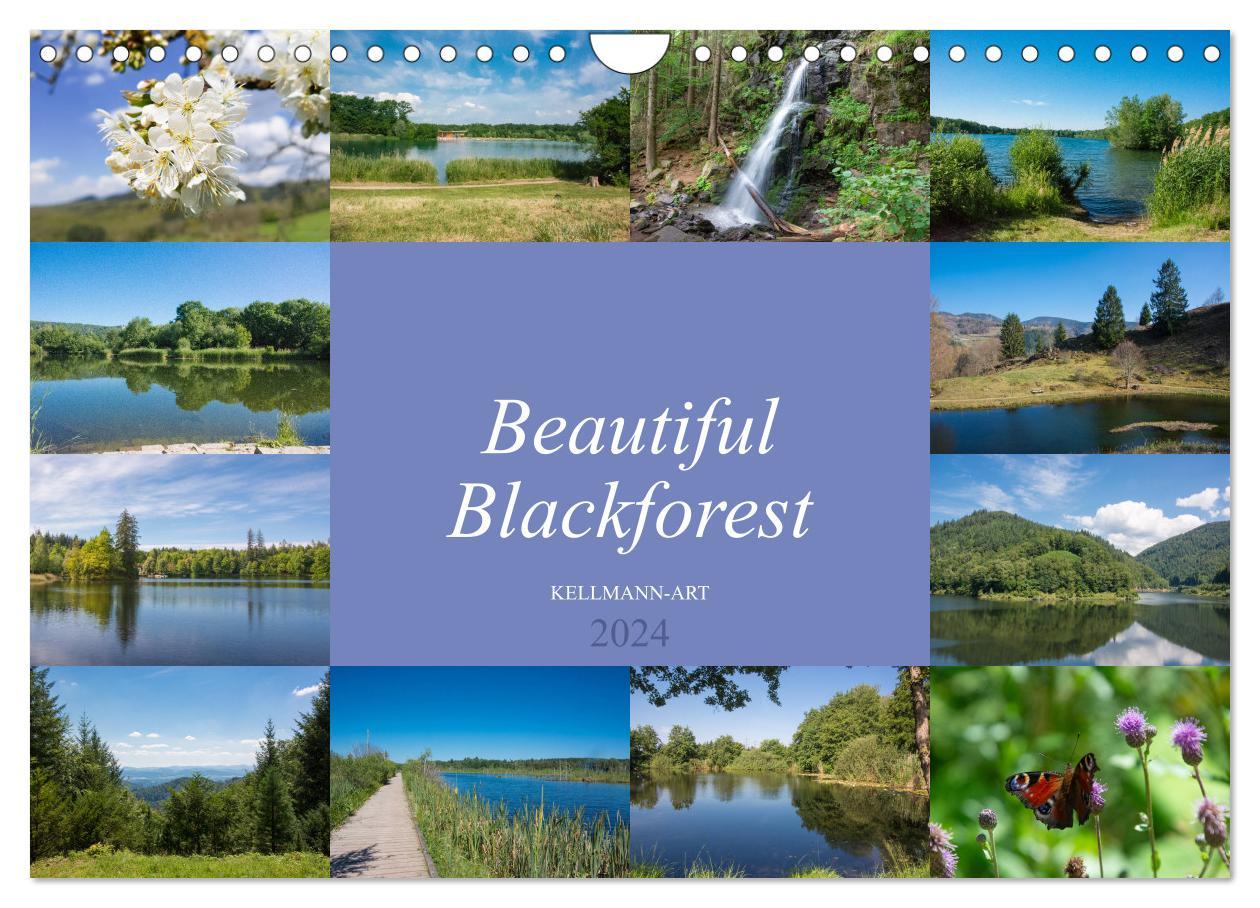 Beautiful Blackforest (Wall Calendar 2024 DIN A4 landscape) CALVENDO 12 Month Wall Calendar