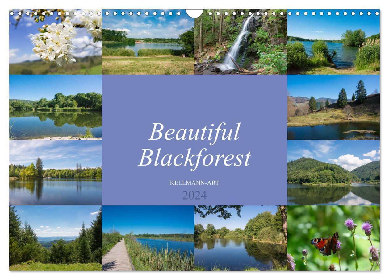 Beautiful Blackforest (Wall Calendar 2024 DIN A3 landscape) CALVENDO 12 Month Wall Calendar
