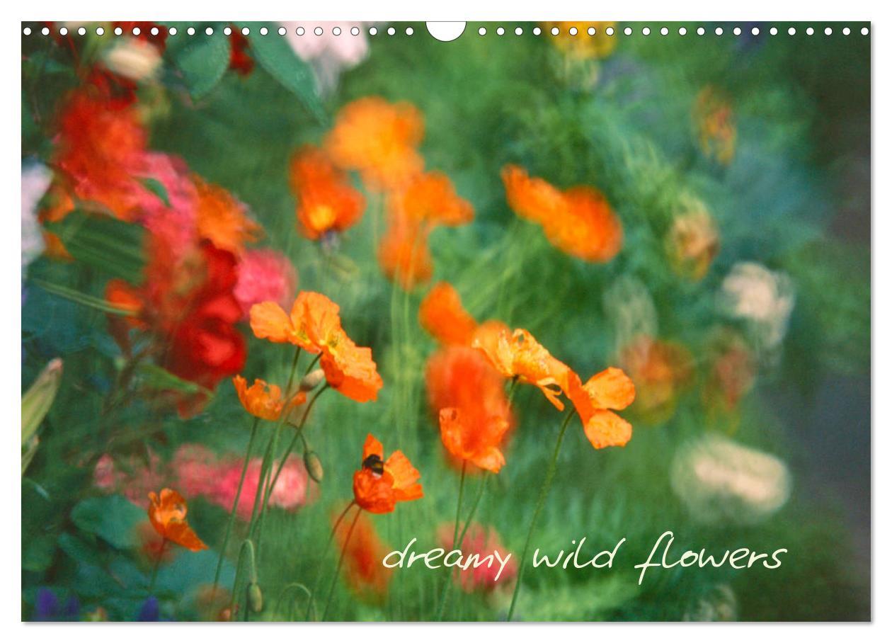 Dreamy Wild Flowers (Wall Calendar 2024 DIN A3 landscape) CALVENDO 12 Month Wall Calendar