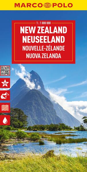 MARCO POLO Reisekarte Neuseeland 1:1 Mio.