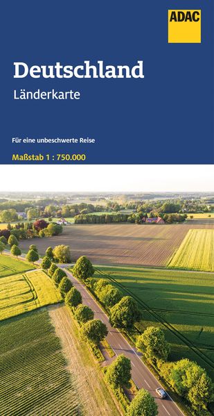 ADAC Länderkarte Deutschland 1:750.000