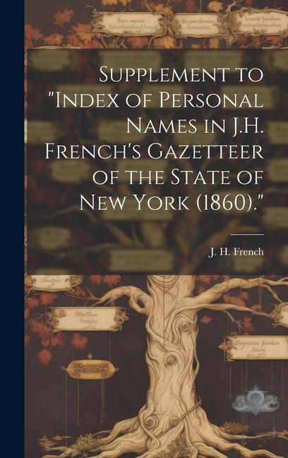 Supplement to Index of Personal Names in J.H. French‘s Gazetteer of the State of New York (1860).