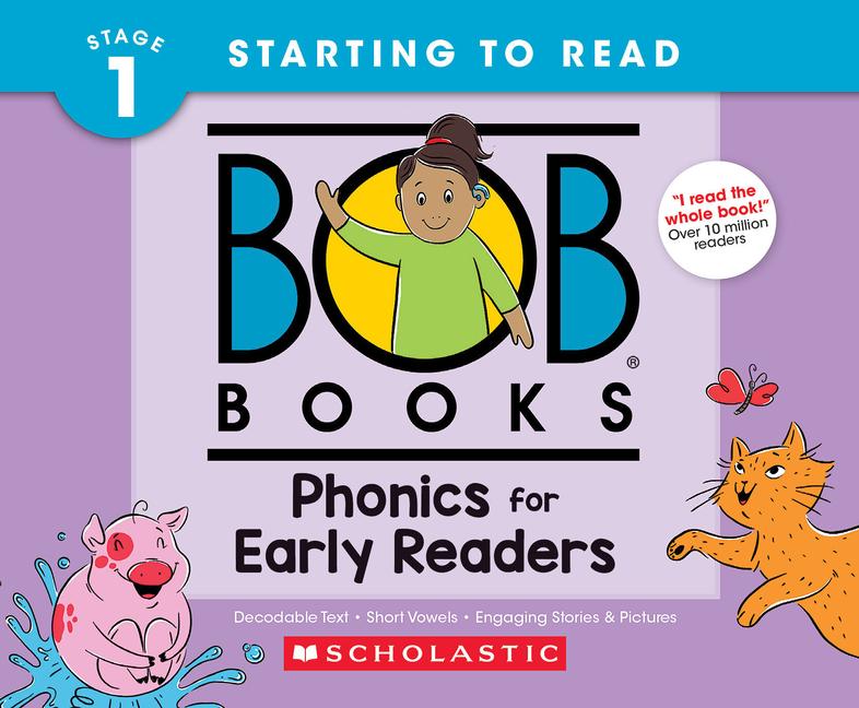 Bob Books - Phonics for Early Readers Hardcover Bind-Up Phonics Ages 4 and Up Kindergarten (Stage 1: Starting to Read)