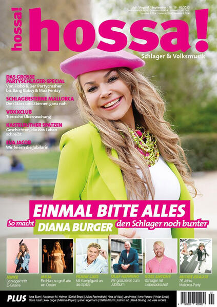 hossa! - Das Magazin für Volksmusik und Schlager! Ausgabe #18