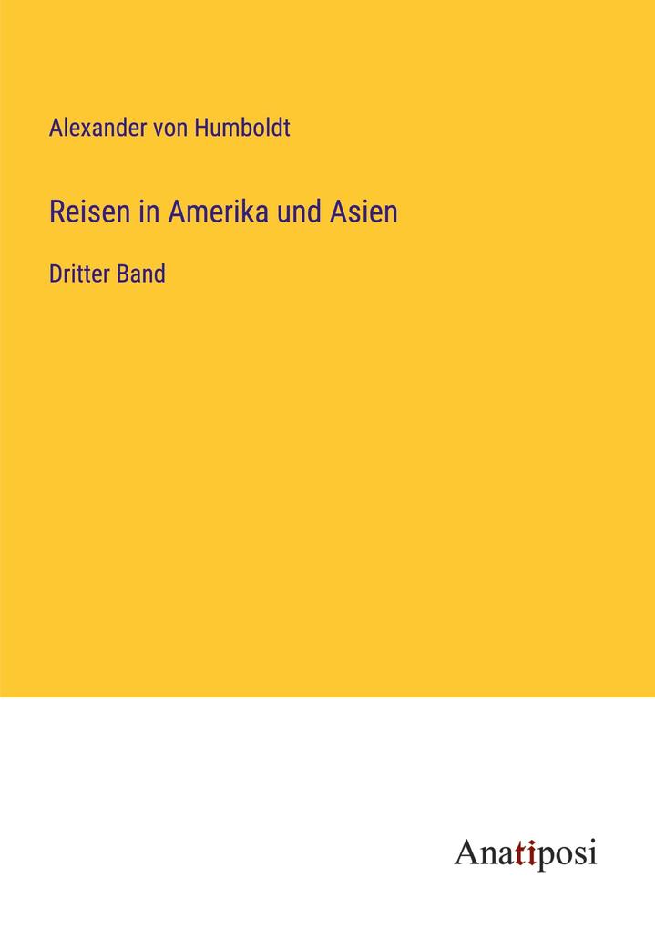 Reisen in Amerika und Asien