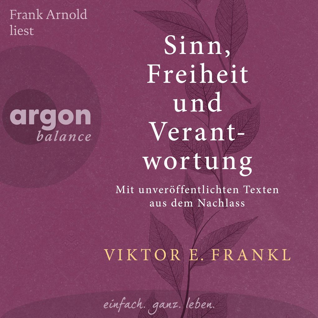 Sinn Freiheit und Verantwortung