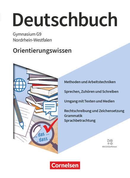 Deutschbuch Gymnasium 5.-10. Schuljahr. Nordrhein-Westfalen - Orientierungswissen - Schulbuch