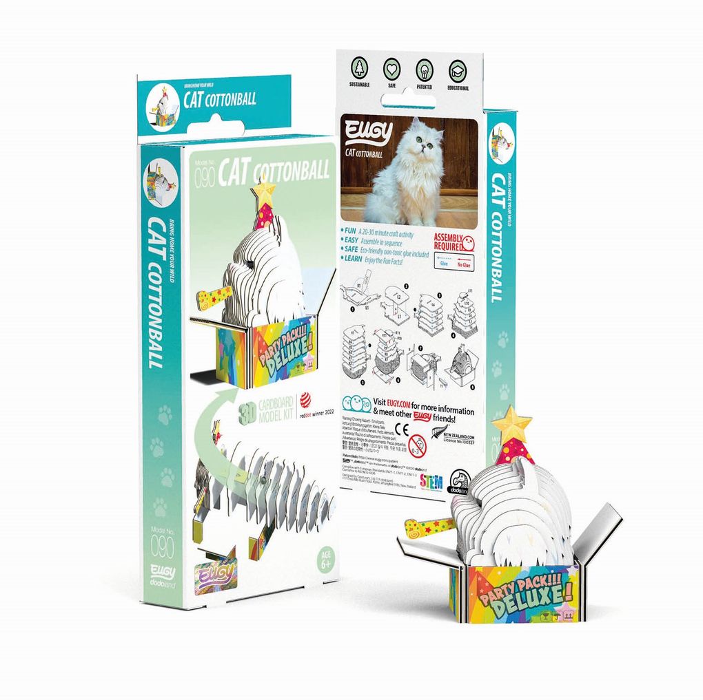Carletto Deutschland GmbH Eugy - 3D Bastelset Persische Katze