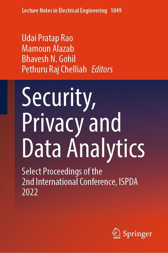 Security Privacy and Data Analytics