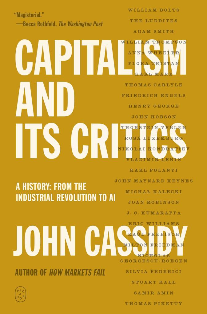 Farrar Straus and Giroux Capitalism And Its Critics