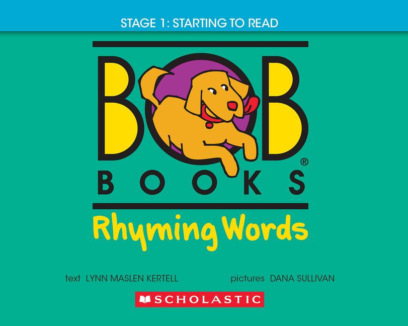 Bob Books - Rhyming Words Hardcover Bind-Up Phonics Ages 4 and Up Kindergarten (Stage 1: Starting to Read)