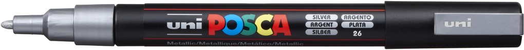 POSCA Pigmentmarker PC-3M, silber
