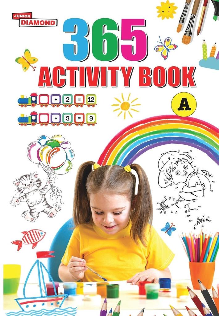 365 Activity Book for Kids | Match the Pair Find the Difference Puzzles Crosswords Join the Dots Colouring Drawing and Brain Teasers