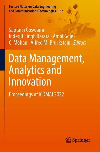 Data Management Analytics and Innovation