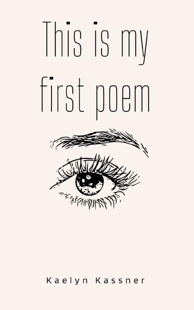 This is my first poem