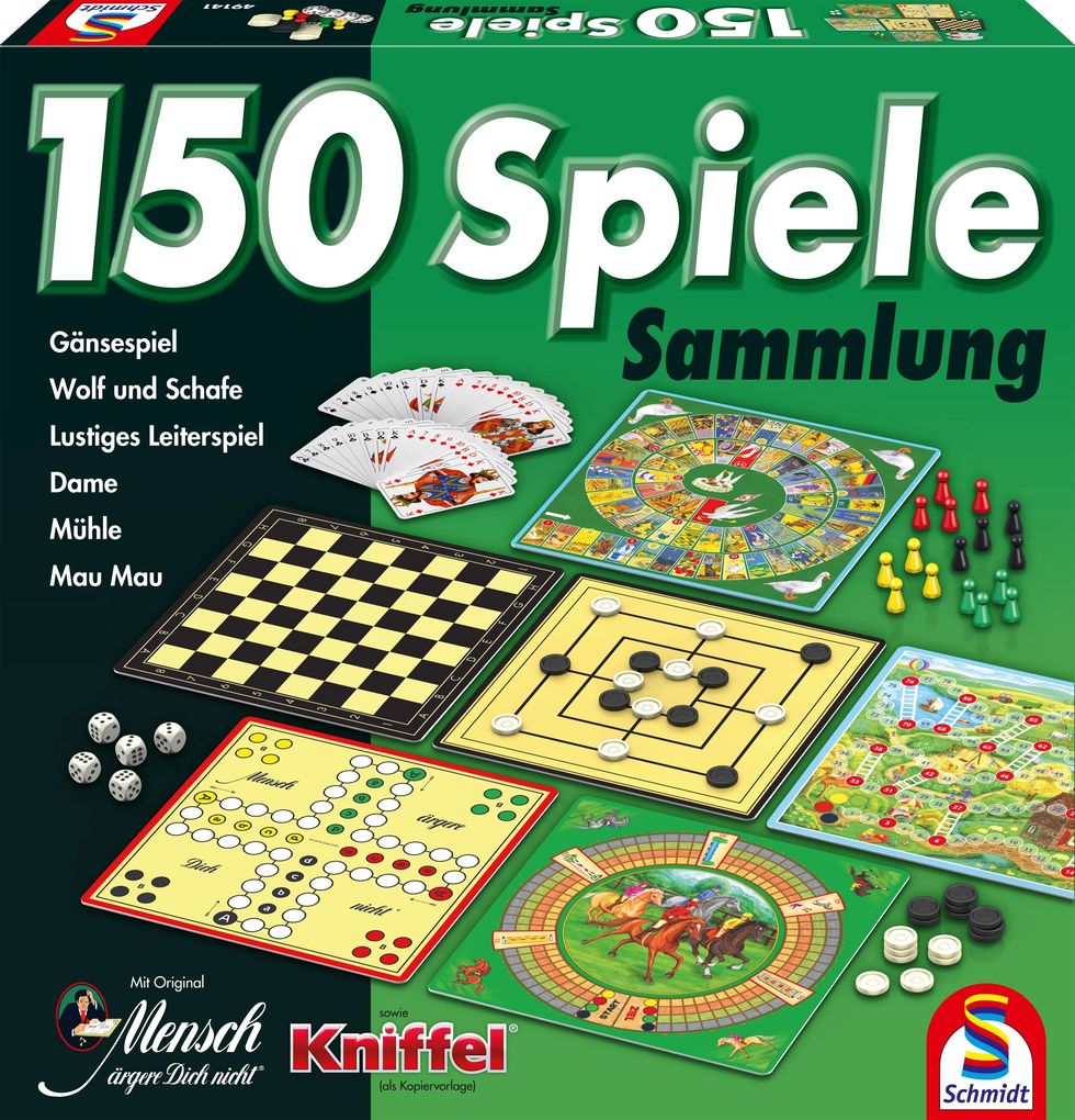 Schmidt Spiele - 150er Spielesammlung