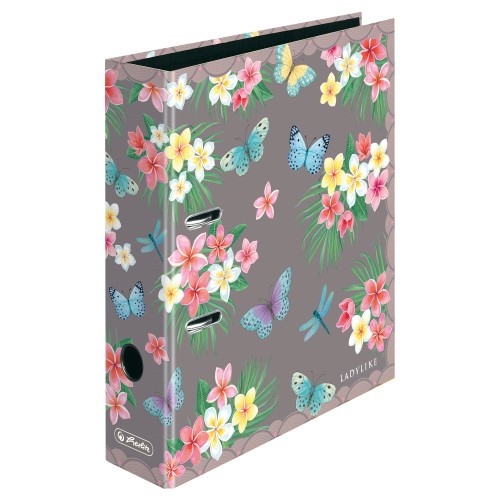 Herlitz Ordner maX.file A4 8cm Ladylike Butterflies