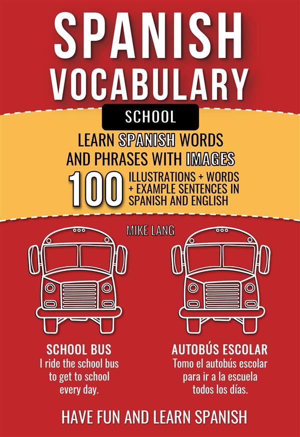 Spanish Vocabulary - School