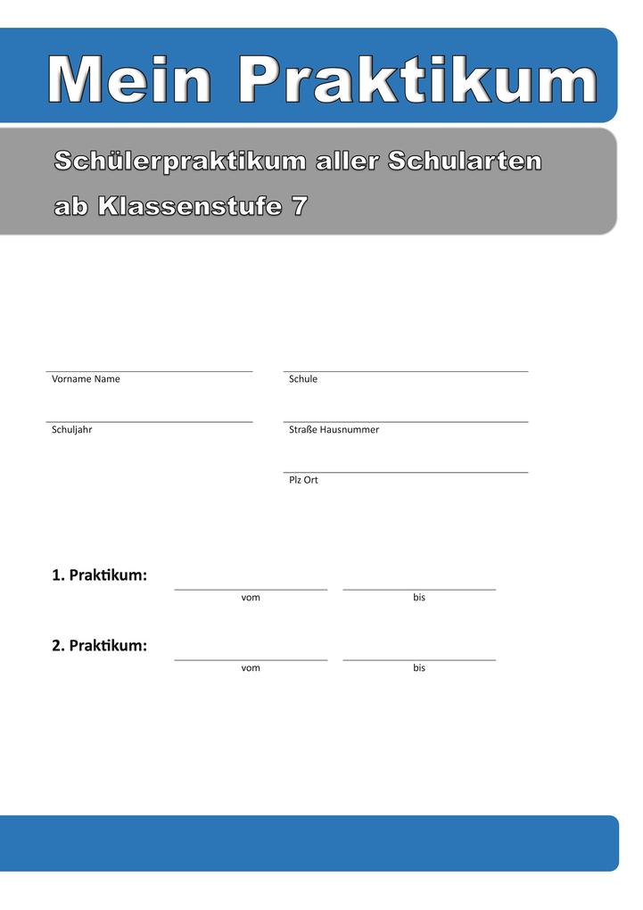 Mein Praktikum