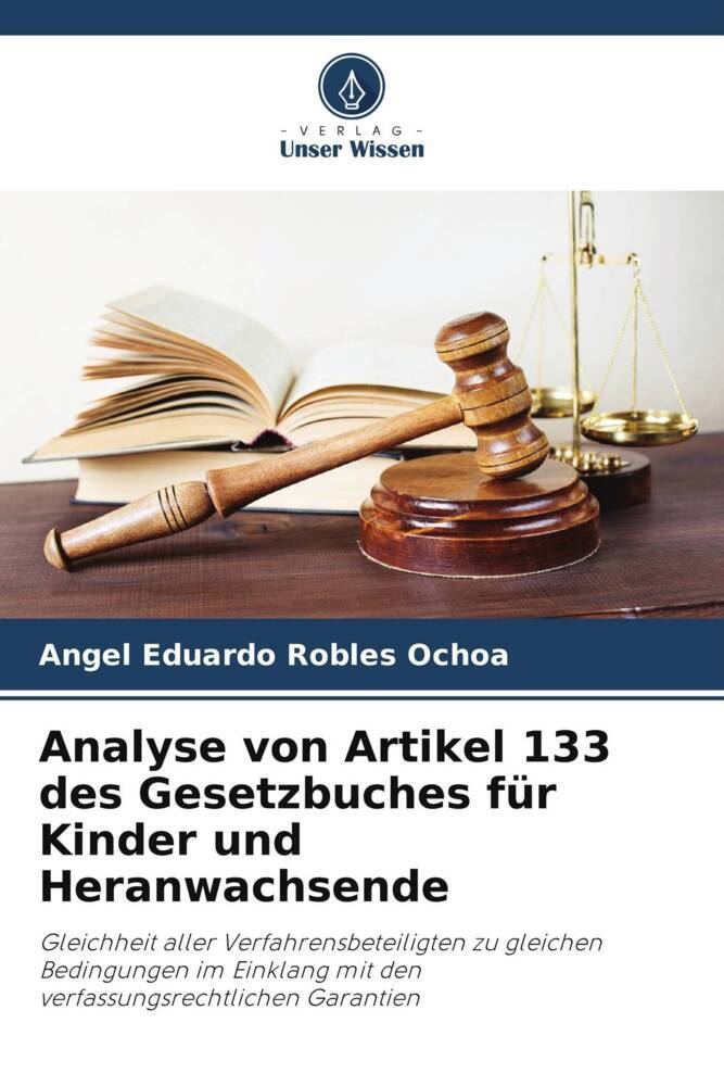 Analyse von Artikel 133 des Gesetzbuches für Kinder und Heranwachsende