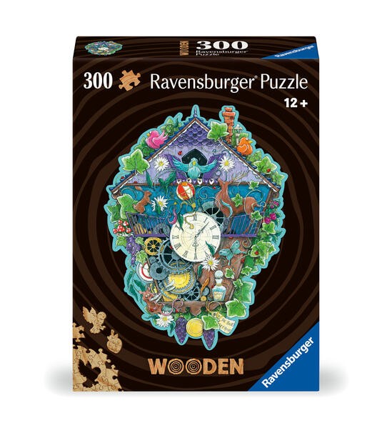 Wooden Puzzle 300 Teile - Kuckucksuhr