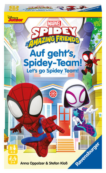 Spidey and his Amazing Friends: Auf geht's Spidey-Team! - Reisespiel ab 4 Jahre