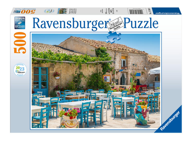 Ravensburger Puzzle 17589 Marzamemi Sizilien - 500 Teile Puzzle für Erwachsene ab 12 Jahren