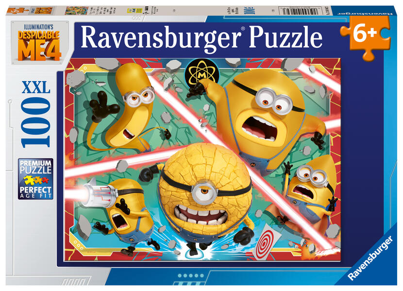 Ravensburger Kinderpuzzle 12001062 - Einfach unverbesserliche Zeiten in Sicht - 100 Teile XXL Despicable Me 4 Puzzle für Kinder ab 6 Jahren