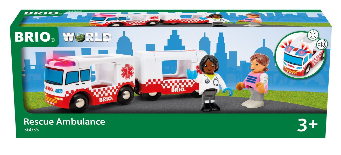 BRIO BRIO World Rescue Ambulance