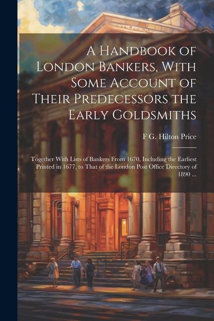 A Handbook of London Bankers With Some Account of Their Predecessors the Early Goldsmiths: Together With Lists of Bankers From 1670 Including the Ea