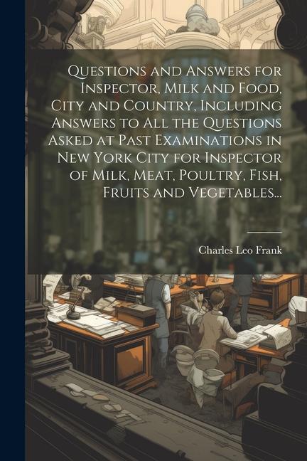 Questions and Answers for Inspector Milk and Food City and Country Including Answers to all the Questions Asked at Past Examinations in New York Ci