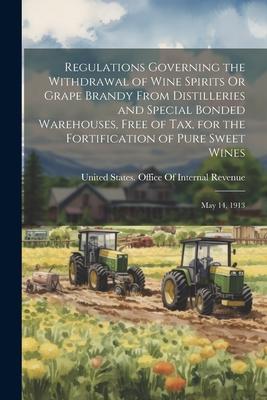 Regulations Governing the Withdrawal of Wine Spirits Or Grape Brandy From Distilleries and Special Bonded Warehouses Free of Tax for the Fortificati