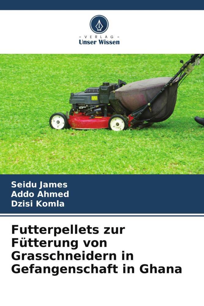 Futterpellets zur Fütterung von Grasschneidern in Gefangenschaft in Ghana