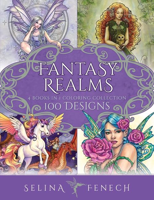 Fantasy Realms Coloring Collection