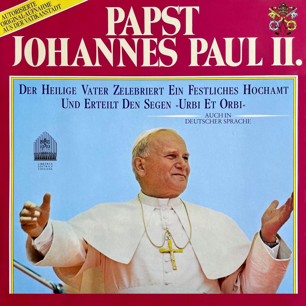 Papst Johannes Paul II. - Der heilige Vater zelebriert ein festliches Hochamt