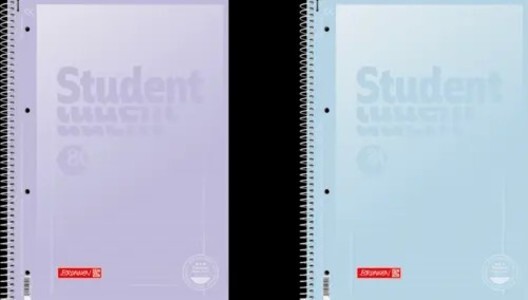 BRUNNEN Collegeblock Premium Student PASTELL 2 A4 Lineatur 27 2 farbig