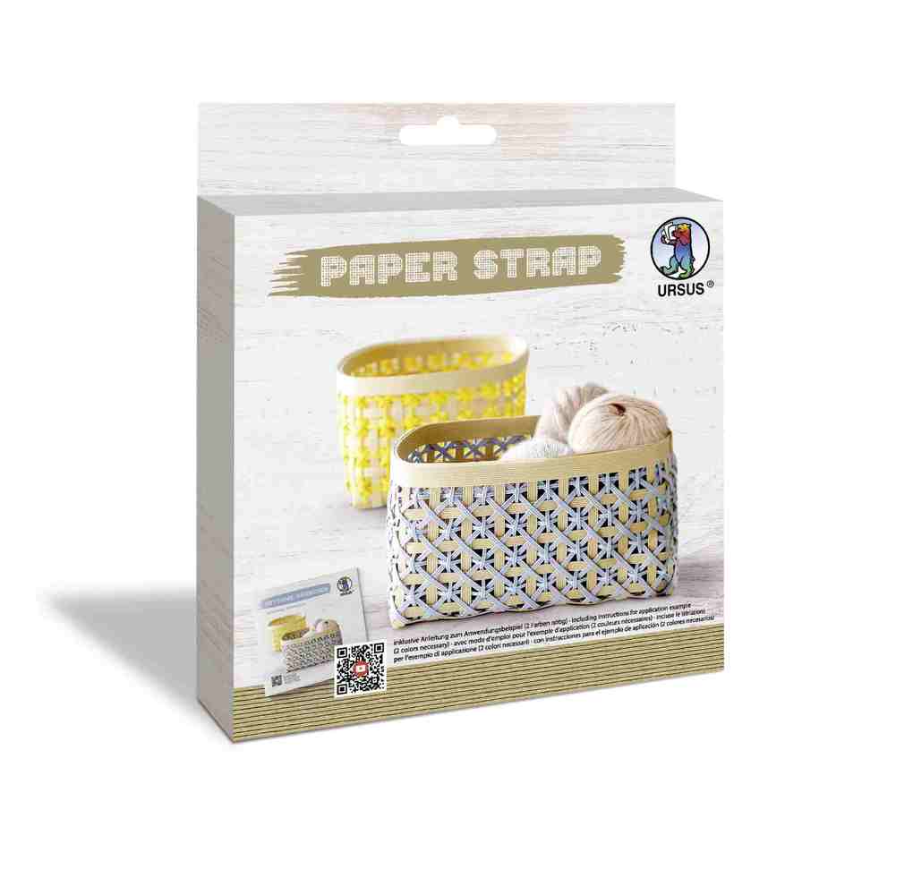 URSUS Flechten Paper Straps Kamihimo hellbraun