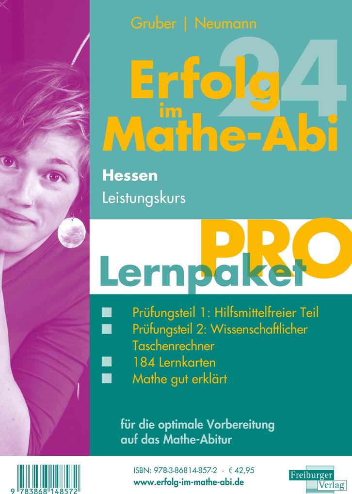 Erfolg im Mathe-Abi 2024 Hessen Lernpaket ‘Pro‘ Leistungskurs