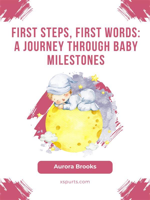First Steps First Words- A Journey Through Baby Milestones