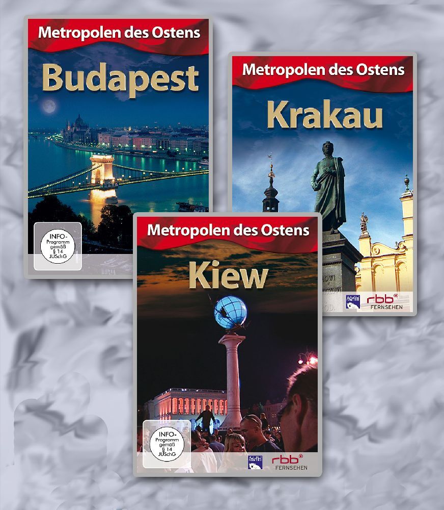 Metropolen des Ostens 3er Package 3 DVD