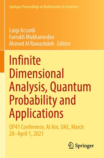 Infinite Dimensional Analysis Quantum Probability and Applications