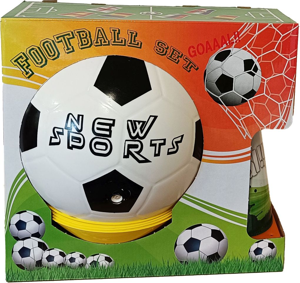 New Sports Fußball Trainings-Set 9-teilig