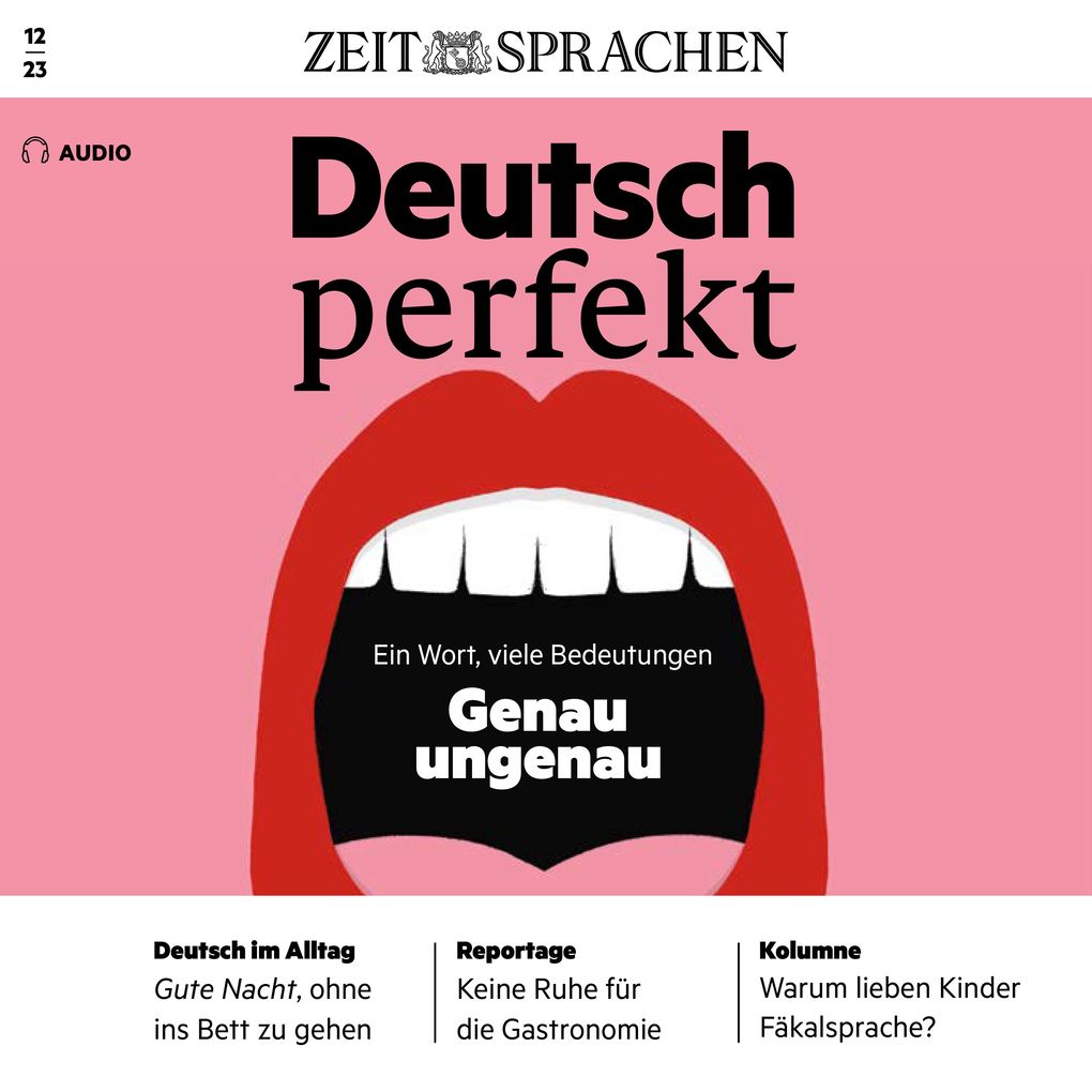 Deutsch lernen Audio Ein Wort viele Bedeutungen